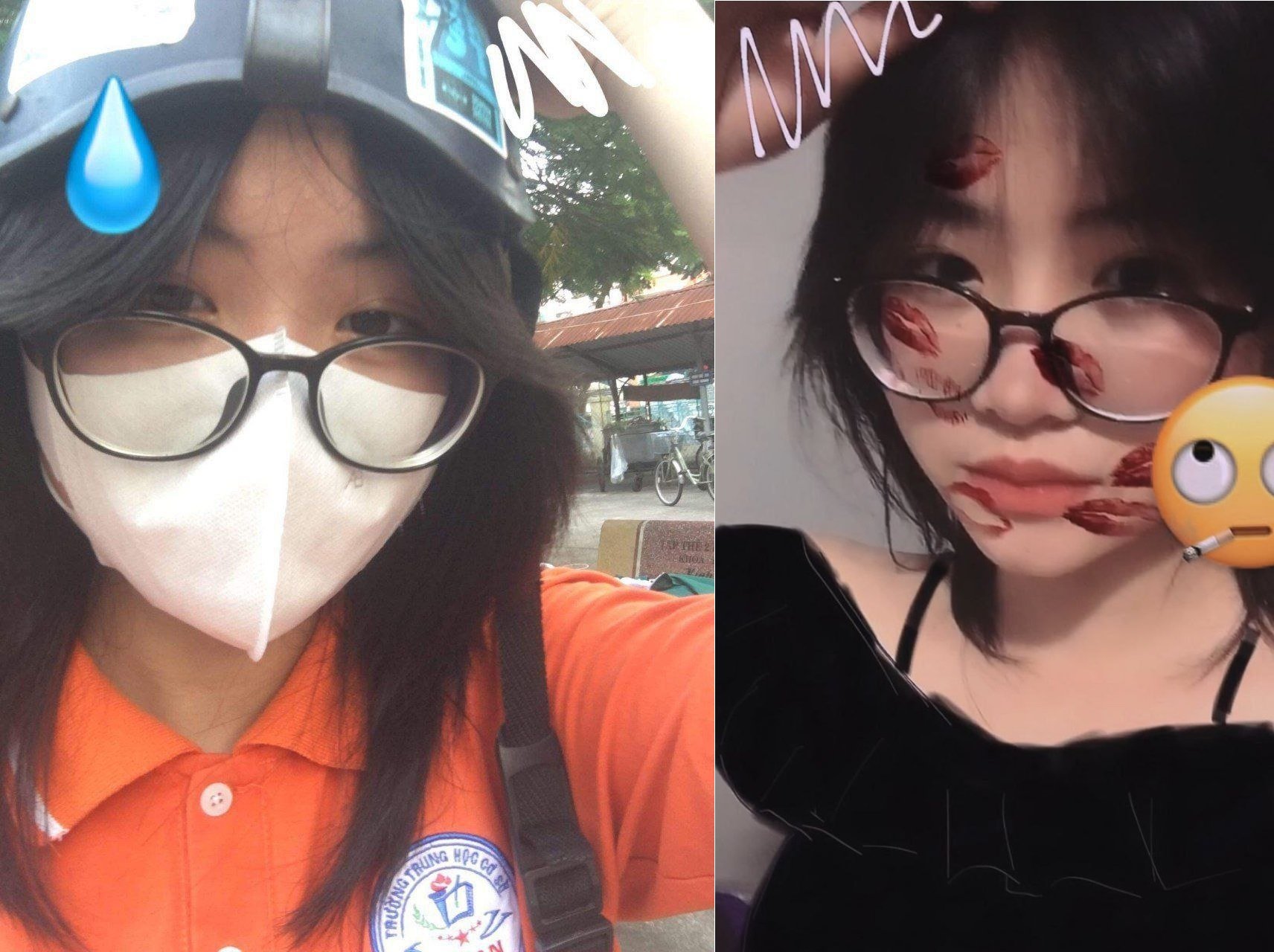 Sướng rên khi được nện em nữ sinh kính cận dâm